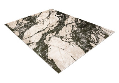 RugsX Carpet Allure 4759 MarbleStructuralStylishGlamour Beige Green  160X220 Cm from B&Q