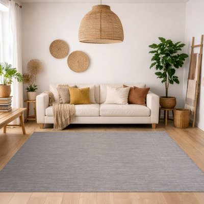RugsX Carpet Sisal Sion A5165A Melange Flat Woven Beige 80X150 Cm from B&Q
