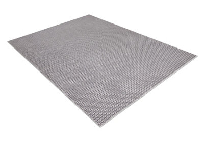 B&Q -  Carpet Aura E9787 GreyChevronHerringboneStructuralModern 80X150 Cm