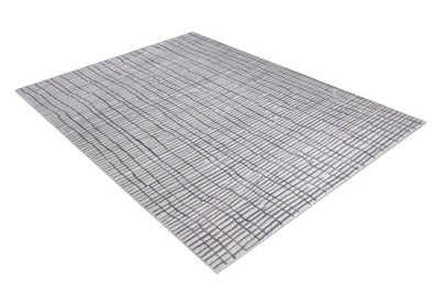 RugsX Carpet Aura J1852A GreyLinesStructuralModern 80X150 Cm from B&Q