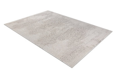 RugsX Carpet Aura J1361 CreamFrameOrnamentStructuralModern 80X150 Cm from B&Q