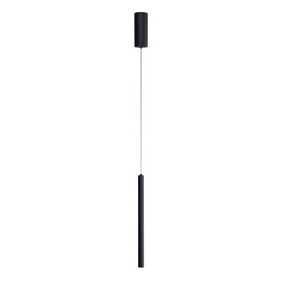 Luminosa Lighting Luminosa Valdes Slim Pendant Ceiling Light Black 3000/4000/6000K from B&Q