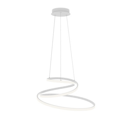 Luminosa Lighting Luminosa Lorila Led Pendant Ceiling Light White 3000/4000/6000K from B&Q