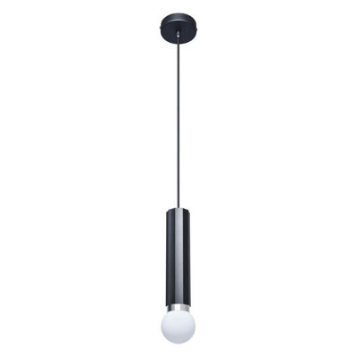 Luminosa Lighting Luminosa Macera Slim Pendant Ceiling Light Sand Black