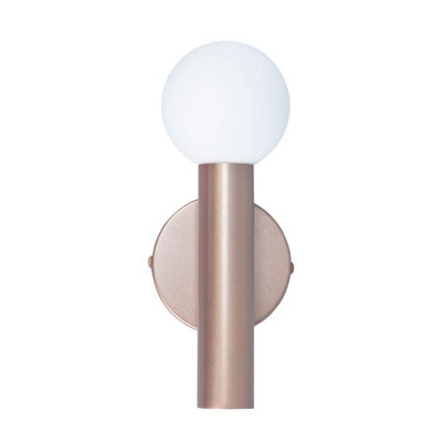Luminosa Lighting Luminosa Filano Globe Wall Lights Coffee