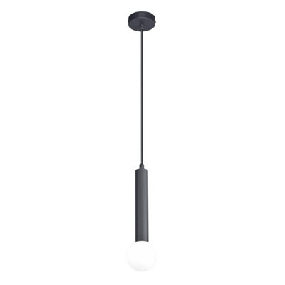 Luminosa Lighting Luminosa Filano Slim Pendant Ceiling Light Sand Black