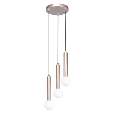 Luminosa Lighting Luminosa Filano Cluster Pendant Ceiling Light Coffee 3Xg9 from B&Q