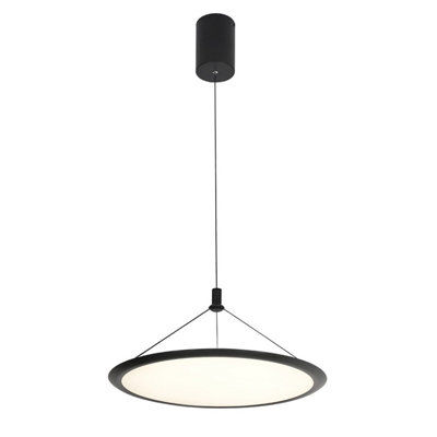 B&Q -  Luminosa Cabras Led Pendant Ceiling Light Black 3000/4000/6000K