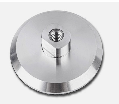 4 Inch,100mm Alloy Backing Pad With M14X2 Thread For Rotary Polishing Machines GraniteMarble Glass Polish from B&Q