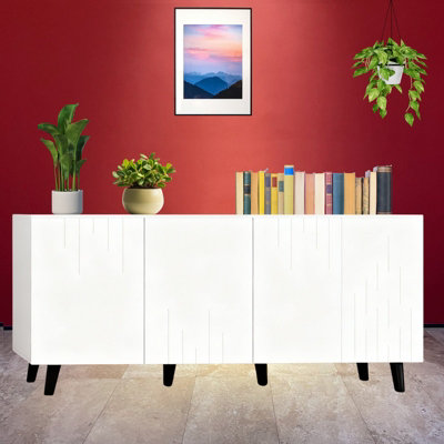 Bari M Chest Of Drawers For Modern Interiors White from B&Q