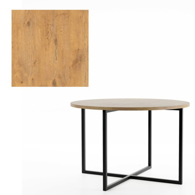  - Tollnes Round Coffee Table Oak Lancelot