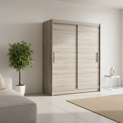 Galeria Wardrobe With Sliding Doors 150Cm Truffle from B&Q