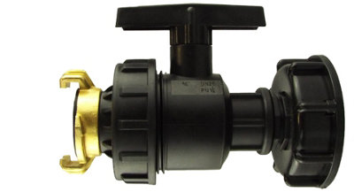 Ibc S60X6 2" Lid With Oversized 3/8" Bsp Plastic Tap And Geka-Style Connector1 Pack from B&Q