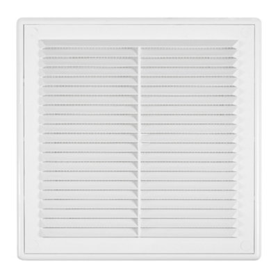 150mm Classic Louvre Vent D/150RwRound Abs Louvre Vent With Insect ScreenIndoor Ventilation. from B&Q