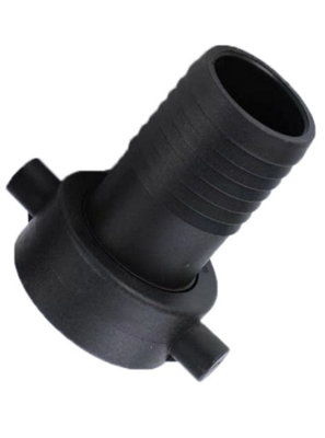 1" Bsp Female To 25mm Straight Pond ConnectorPlasticSwivel Collar25mm Hose Barb from B&Q