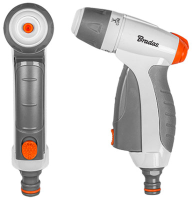  - Water Sprayer Hose Gun En51M3-Pattern Metal Spray Gun With Click-Lock Quick Connect And Trigger Handle