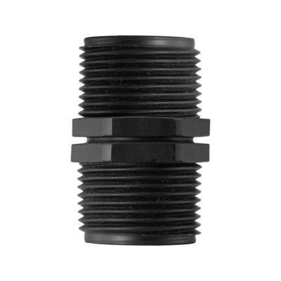 3/4" Bsp Male Pp Nipple Connector 19.05 mm Threaded Pipe Nipple For Water Systems from B&Q