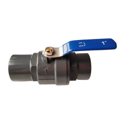 1" Bsp Female Polypropylene Stopcock With Stainless Steel Ball Valve And Lever Handle from B&Q