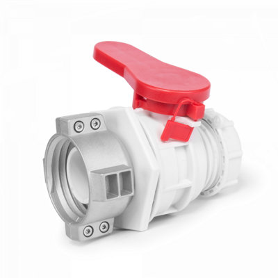  - Ibc S60X6 Threaded Valve With Metal Swivel Collar And Solid End Cap