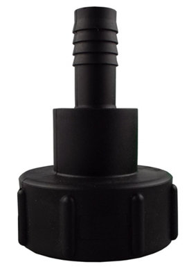 Ibc S60X6 Adapter To 1.5" Hose Tail ConnectorFemale S60X6 To Hose Barb For Ibc Outlets from B&Q