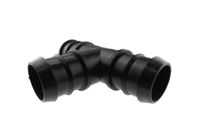 Antelco Db 19mm Double Barb Tee JoinerPush-Fit Acetal Irrigation Fitting from B&Q