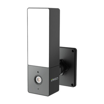 Engo Ecam-L1 Wifi Smart Floodlight Camera 4Mp Outdoor Cctv Security from B&Q