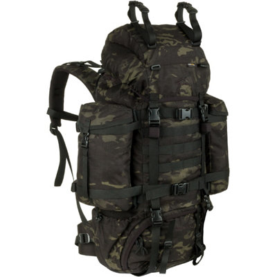 B&Q -  Reindeer 55L Rucksack Multicam Black