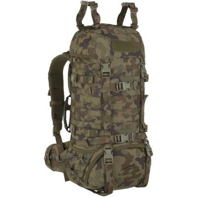 B&Q -  Raccoon 45L Rucksack Pl Woodland