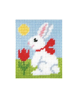 Groves Of Thames Needlepoint Kit: My First Embroidery: Easter Bunny Size 4.5
