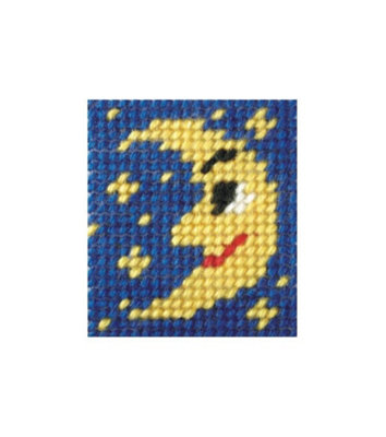 B&Q -  Needlepoint Kit: My First Embroidery: Man In The Moon