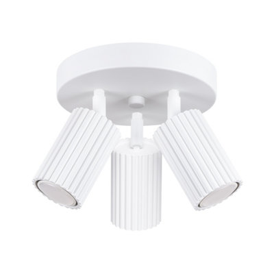 Sollux Lighting Ceiling Lamp Karbon 3P White - White - Image 2