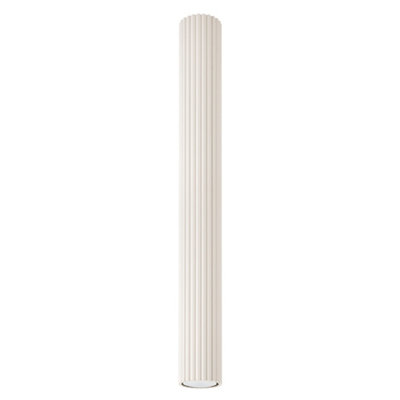 B&Q -  Luminosa Karbon Minimalist Surface Mounted Ceiling Lamp 60 Beige