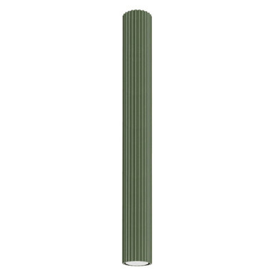 B&Q -  Luminosa Karbon Minimalist Surface Mounted Ceiling Lamp 60 Olive Green