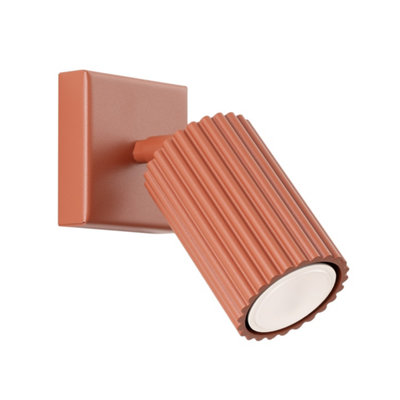 Sollux Lighting Wall Lamp Karbon Red Ochre - Red Ochre - Image 2