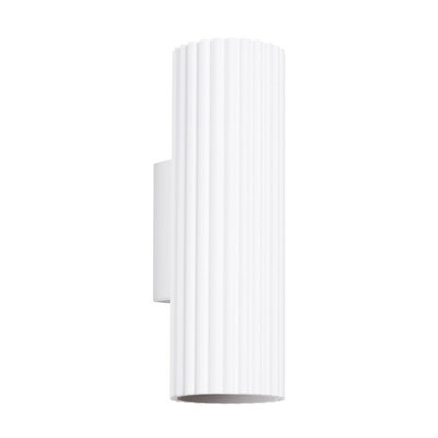 Sollux Lighting Carbon Wall Light, White, Height 20 Cm, Aluminium, 2-Bulb. - Image 3