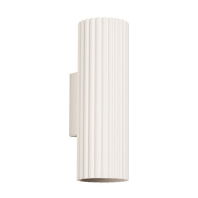 B&Q -  Luminosa Karbon Minimalist Up Down Wall Lamp 20Cm Beige
