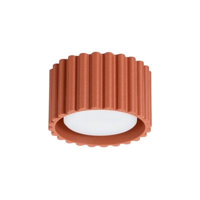 Sollux Lighting Ceiling Lamp Aura 1 Red Ochra Gx53 - Red Ochre - Image 2