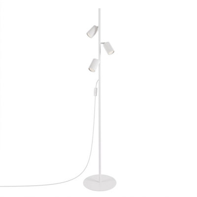 Sollux Lighting Floor Lamp Karbon 3 White - Image 2