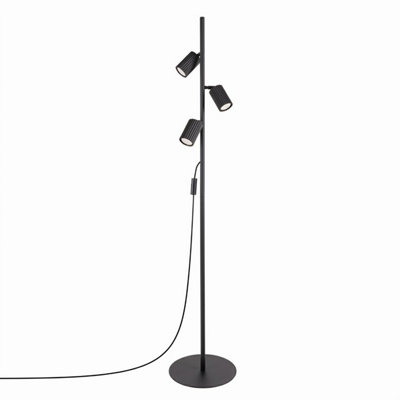 Sollux Lighting Floor Lamp Karbon 3 Black - Image 2