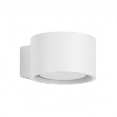 B&Q -  Luminosa Modo Dome Wall Lamp White 1X Gx53