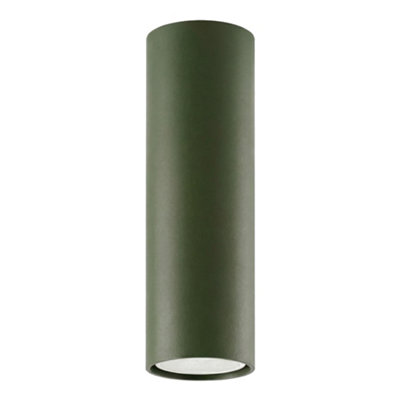 B&Q -  Lagos Steel Olive Green 1 Lights Modern Ceiling Lamps