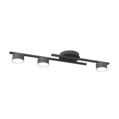 Emibig Lighting Emibig Fragment Ceiling Lamp 3 X Gx53 Black
