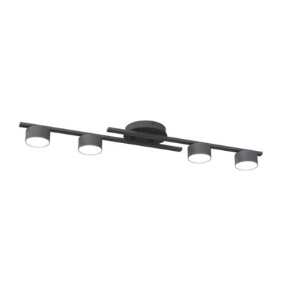 Emibig Lighting Emibig Fragment Ceiling Lamp 4 X Gx53 Black