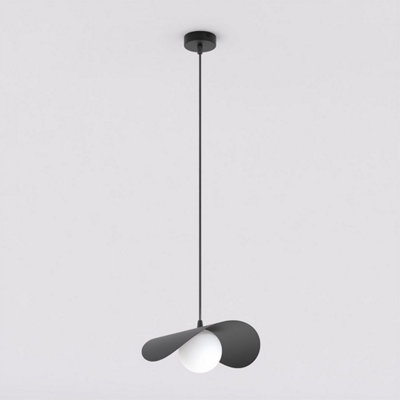Emibig Lighting Emibig Ritual Med Pendant Lamp 1 X G9 Black from B&Q