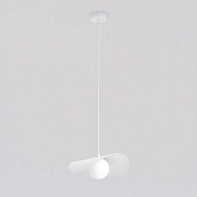 Emibig Lighting Emibig Ritual Med Pendant Lamp 1 X G9 White from B&Q