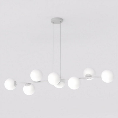 Emibig Lighting Emibig Magnus Pendant Lamp 8 X E14 Grey / Graphite