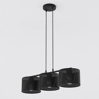 Emibig Lighting Emibig Lux Pendant Lamp 3 X E27 Black