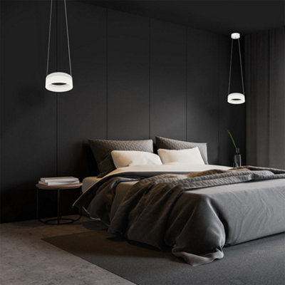 Milagro - Pendant Light - Ring - White - 20cm - Image 3