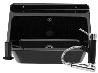 Utility Sink Granitan Large For Laundry RoomGarage Or Boiler Room With Drain And Tap Set from B&Q
