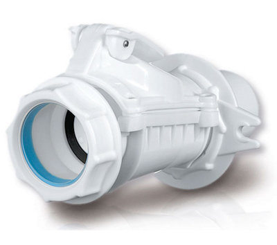 Karmat Version B 50mm Anti Flood Backwater Check Waste Valve Backflow Prevention from B&Q